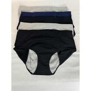 HATSURE Period Underwear Women Leak Proof Cotton Overnight Menstrual Panties 2XL